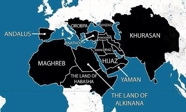 Expansion of the Islamic Caliphate of Syria & Iraq